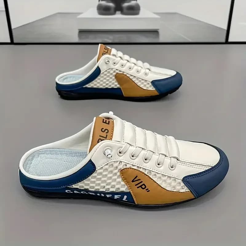 TRENDY Backless Slip-On Sneakers